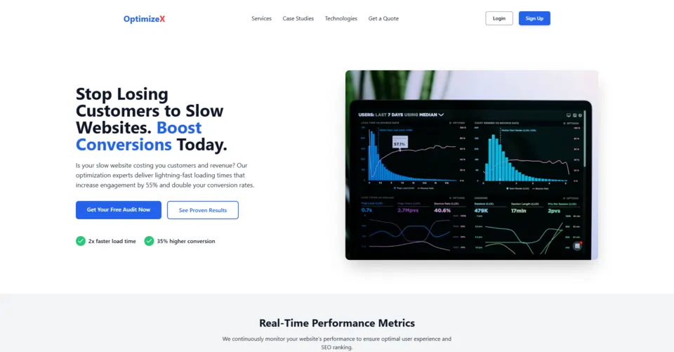 High-Converting Product Landing Page